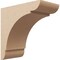 Ekena Millwork 11"W x 22"D x 22"H Classic Olympic Rough Cedar Woodgrain TimberThane Corbel, Primed Tan CORUR11X22X22OLYRCPR - alternate 1